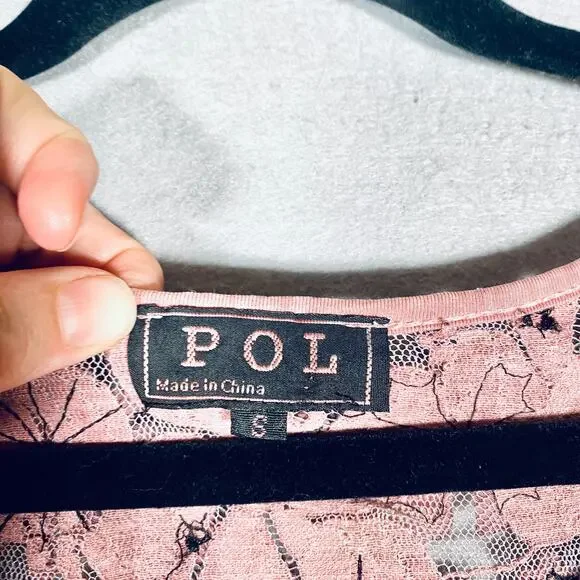 Pol Top Womens S Peach Cotton Blouse Costal Cowgirl Boho Fringe - Picture 5 of 13